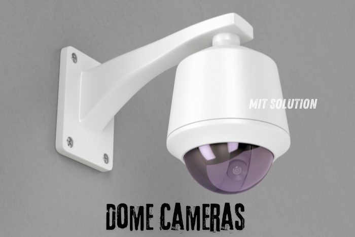 MIT Solution in Dindigul offers advanced dome cameras  the ideal security solution for homes and businesses, providing comprehensive surveillance with a sleek design