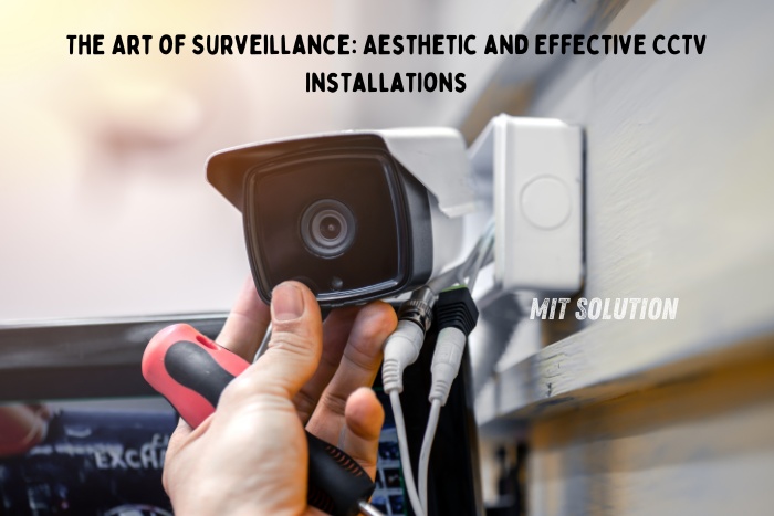 Enhance your property's security with aesthetic and effective CCTV installations by MIT Solution in Dindigul, blending cutting-edge technology with seamless design