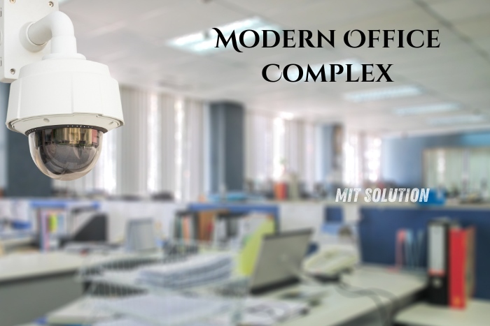 Secure your modern office complex in Dindigul with advanced CCTV solutions from MIT Solution, ensuring comprehensive surveillance and peace of mind