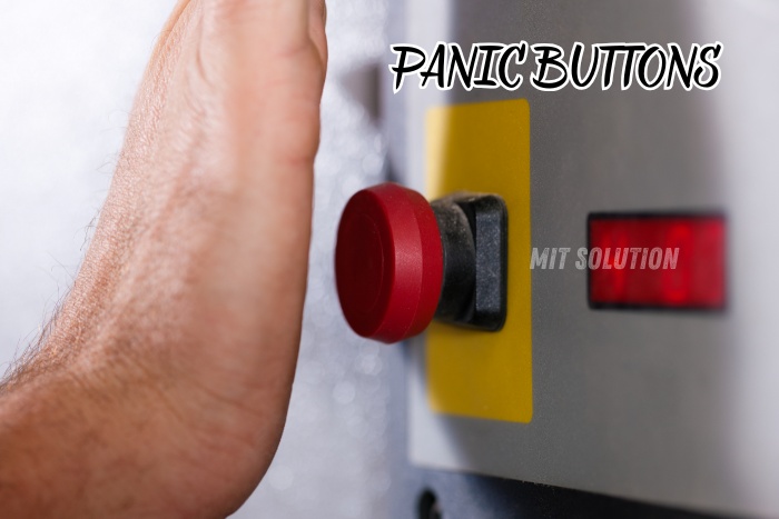 MIT Solution in Dindigul, Tamil Nadu, featuring panic buttons as part of their security system offerings. MIT Solution provides panic buttons, CCTV cameras, and access control devices to enhance safety and emergency response for homes and businesses.