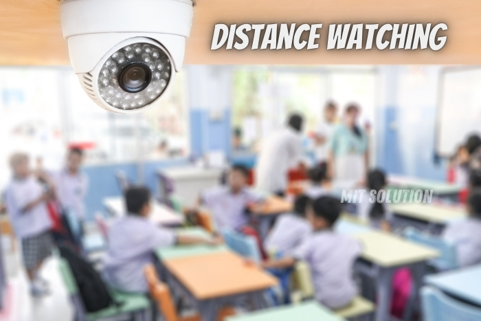 MIT Solution in Dindigul, Tamil Nadu, providing distance watching CCTV cameras ideal for monitoring spaces like classrooms, offices, and public areas. MIT Solution offers advanced surveillance solutions to ensure safety and security for educational institutions and businesses