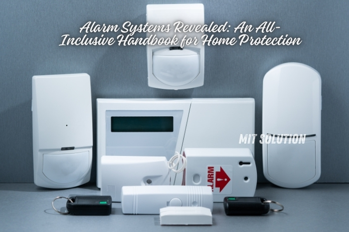 MIT Solution in Dindigul, Tamil Nadu, providing an all-inclusive range of alarm systems for comprehensive home protection. MIT Solution offers various security devices, including motion sensors, entry alarms, and remote controls, to enhance safety and peace of mind for homeowners